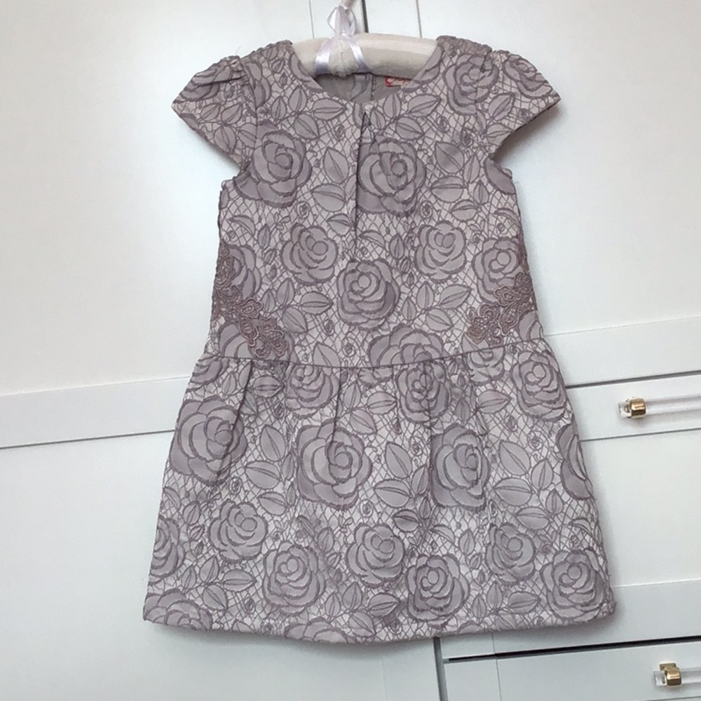 Nordstrom Embroidered Dress Ruby & Bloom sz 4